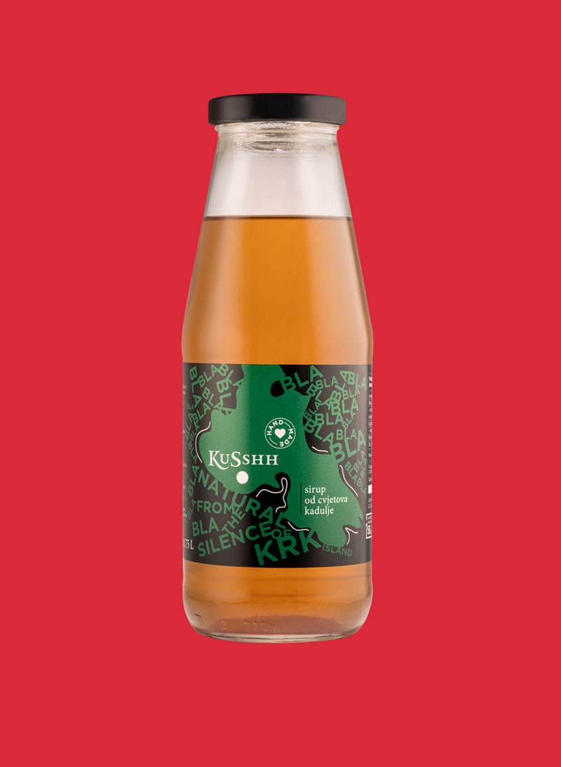 Syrup from sage flowers